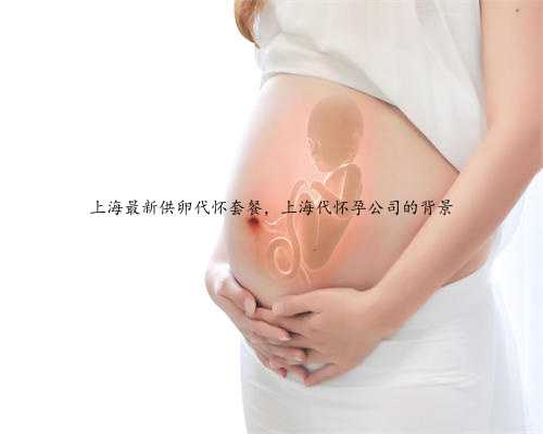 上海最新供卵代怀套餐，上海代怀孕公司的背景