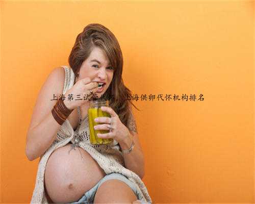 上海第三试管代怀，上海供卵代怀机构排名